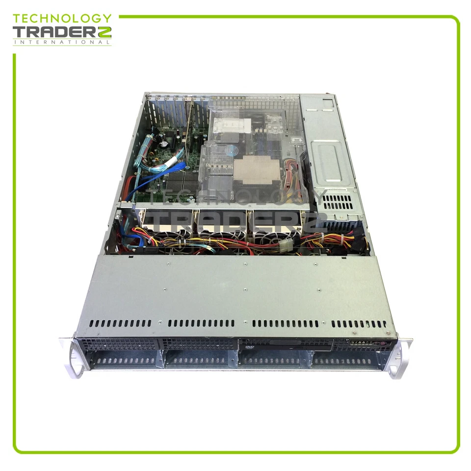 Supermicro CSE-825 2P Xeon E5620 4-Core 2.40GHz 8GB 256GB 8x LFF Server W/ 2xPWS - Image 2 of 3