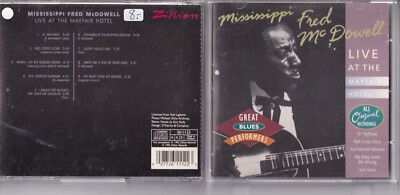 Mississippi Fred McDowell   Live At The Mayfair Hotel CD Zillion Records