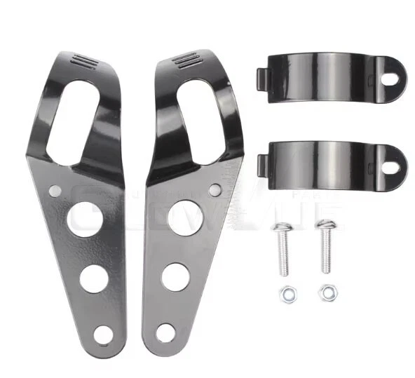 Cubo universal para faros de motocicleta de 7 pulgadas carcasa trasera con soporte de montaje Foto 4 de 4