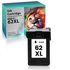 1PK For HP 62XL Black Ink Cartridge C2P05AN for ENVY 5640 5642 5643 5644