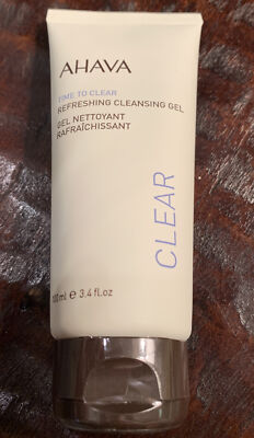 AHAVA Refreshing Cleansing Gel, 3.4 Fl Oz - New And Sealed
