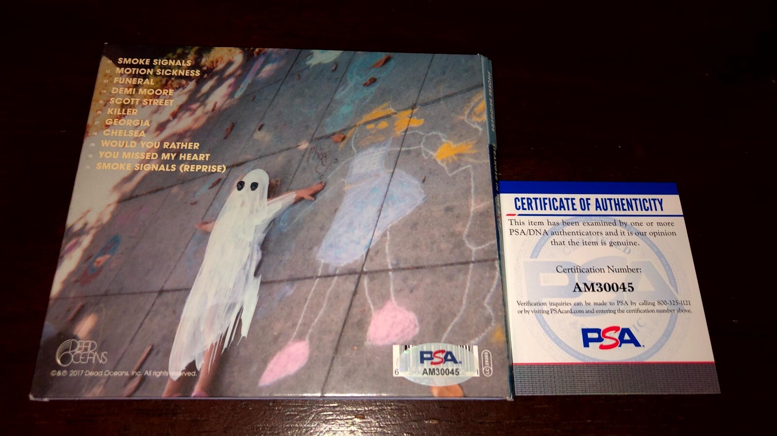 Phoebe Bridgers Stranger In The Alps Signed Boygenius CD Cover PSA E4 eBay