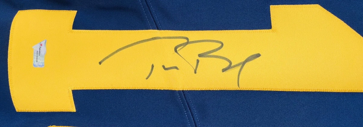 Tom brady best sale michigan jersey ebay