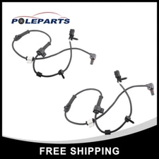 2x Front ABS Wheel Speed Sensor For Buick Chevrolet GMC Oldsmobile Saab 15158254