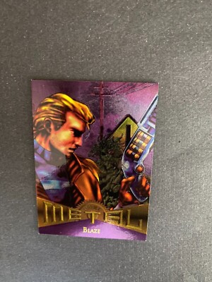 1995 FLEER MARVEL METAL #57 BLAZE PACK FRESH