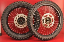 2008 08 Kawasaki Kx250f Kx 250f Front Rear Wheel Tire Rim Hub Assembly NICE