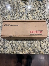 NEW DETEX EAX-500 EAX EXIT ALARM W/ 9V BATTERY GRAY 102600-1 EAX500