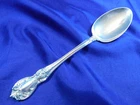 TOWLE OLD MASTER STERLING SILVER TEASPOON - WELL USED CONDITION