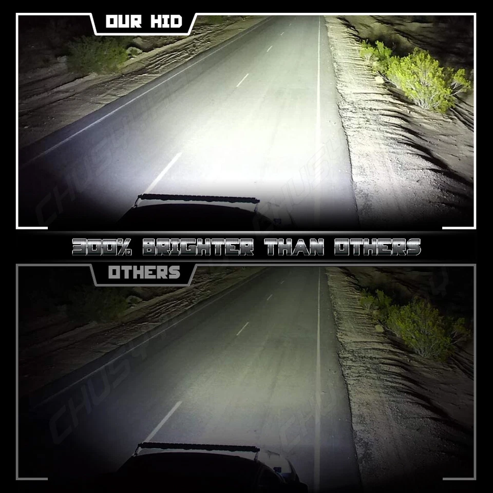 Faros HID de xenón 6000 k bombillas de haz bajo para Chevrolet Corvette 2005-2013 D1S Foto 3 de 4