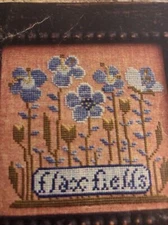 Carriage House Samplings "Flax Fields" Cross Stitch Pattern