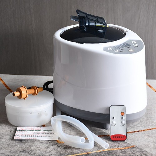 Super Large 1500W 3L Full Size Portable Steam Sauna Personal Home Spa w/ Remote - Picture 7 of 12
