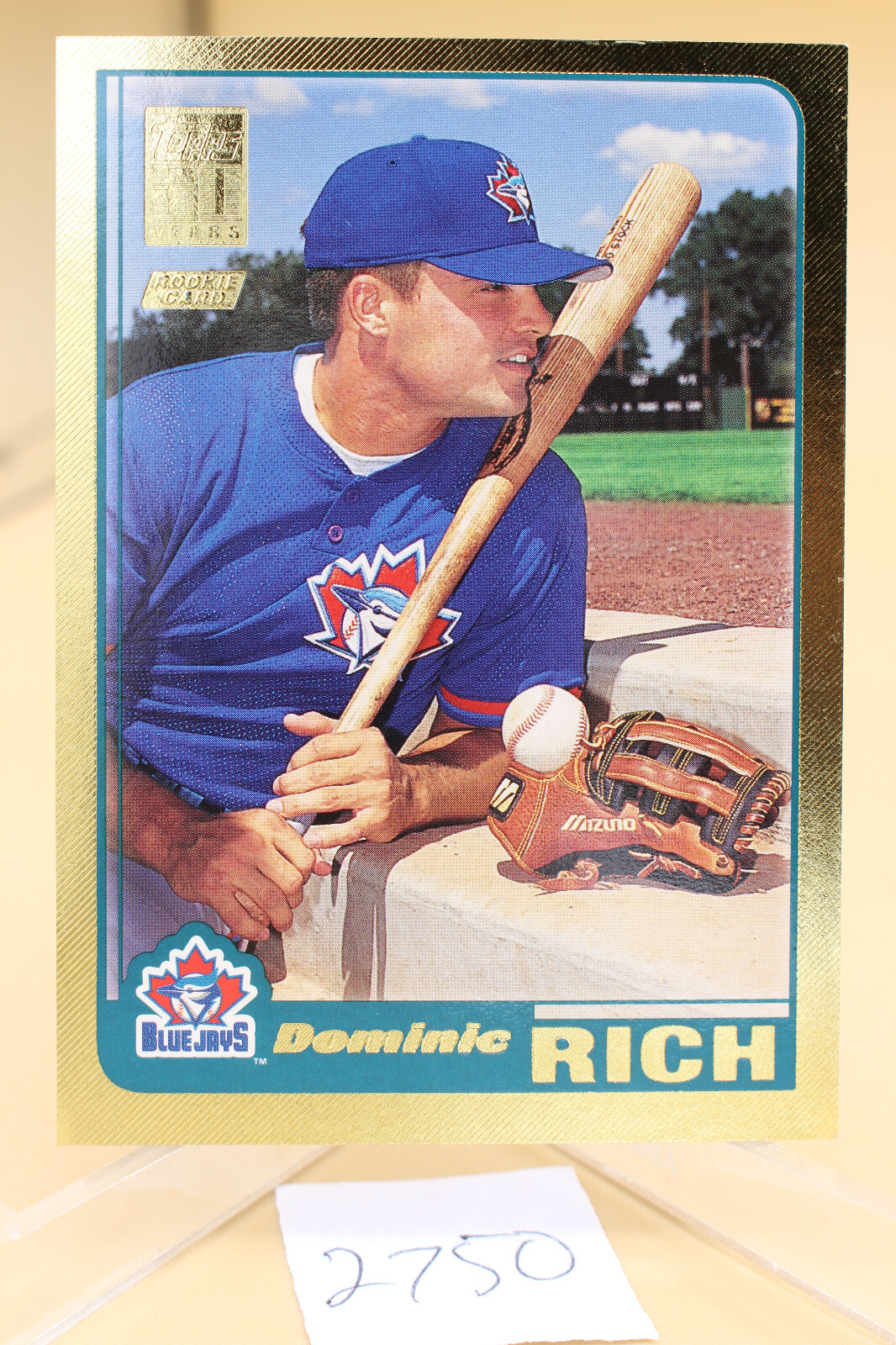 2001 Topps Traded & Rookies - Dominic Rich #T244 Gold /2001 (RC) for ...