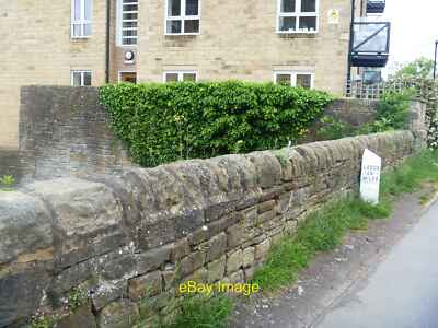 Photo 6x4 Skipton features [12] A milepost on the Leeds and Liverpool Can c2021