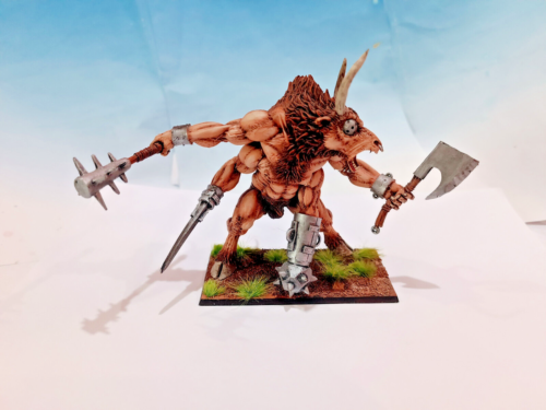 PRO PAINT GHORGON BEASTS OF CHAOS WARHAMMER FANTASY BATTLE OLD WORLD 2 - Picture 1 of 5