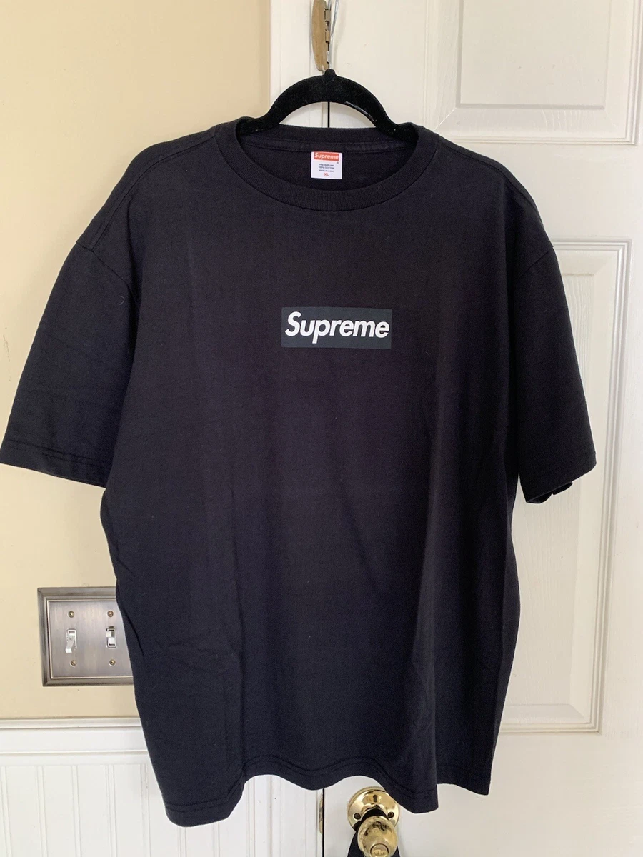 Supreme Box Logo T 2007s/s Black×Black-