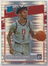 Ziaire Williams 2021-22 Panini Chronicles Donruss Optic Draft Picks Pusar Prizm