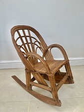 Vintage Child's Bentwood Rocking Chair, doll, bear, display piece, antique