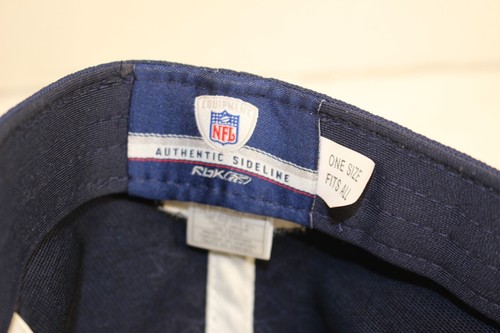 Reebok Dallas Cowboys Hat / Cap ~ Authentic Sideline ~ NFC East ~ One Size ~ RBK - Picture 9 of 9