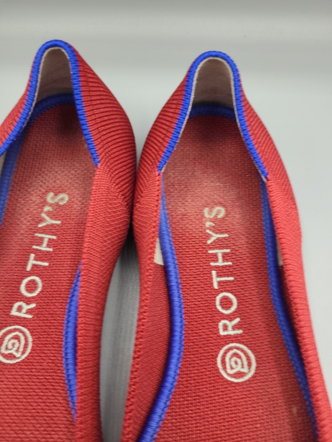 Rothy’s Scooter Red The Flats Comfort Ballet Shoes Round Toes Women ...
