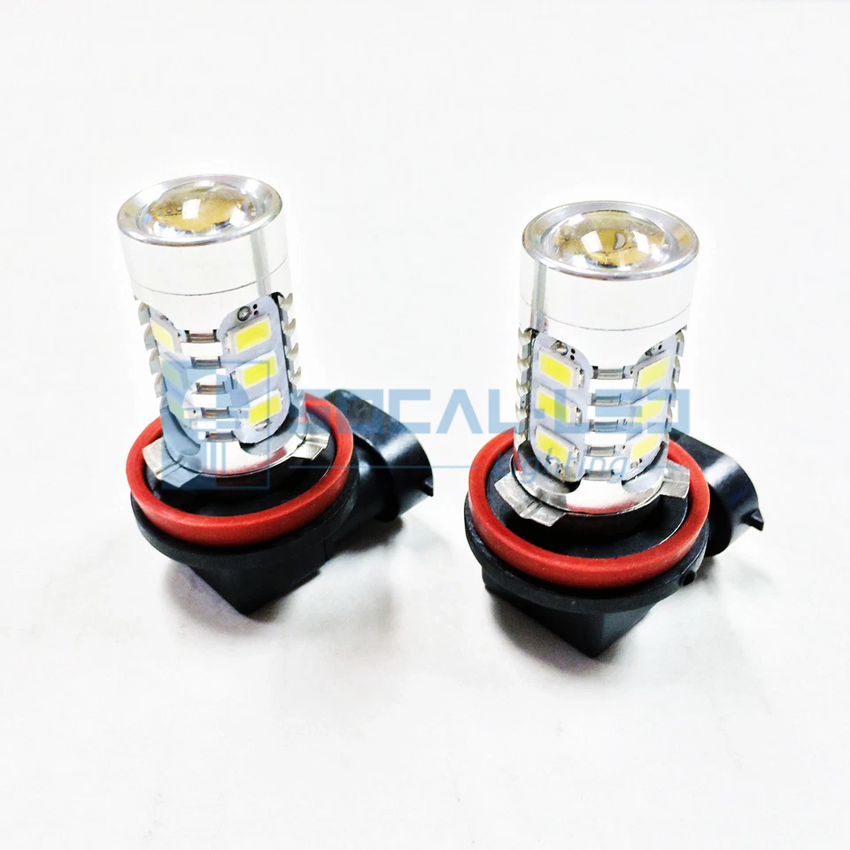 2x NUEVO H11 H8 15W Alto Brillo Coche Bombilla LED 5730 15-SMD Luz Antiniebla Diurna Foto 2 de 4