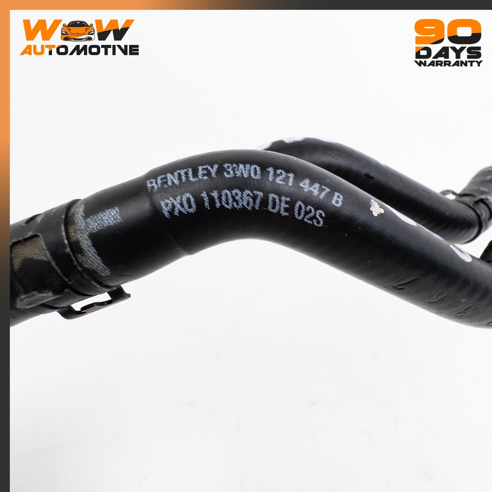 04-13 BENTLEY CONTINENTAL GT FLYING SPUR 6.0L WATER COOLANT PIPE HOSE OEM