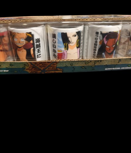 SET DE 5 VASOS CHUPITO ONE PIECE Shot Ceramic Glasses Nuevo New Japanese 2011 - Bild 3 von 4