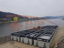 Hausboot Ponton Schwimmkörper Floß Plattform Hauseboat