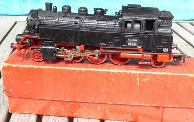 Gützold H0 Dampflok BR 64 257 der DR Epoche 3 Funktion + Licht OK, gebraucht OVP - Bild 1 von 4