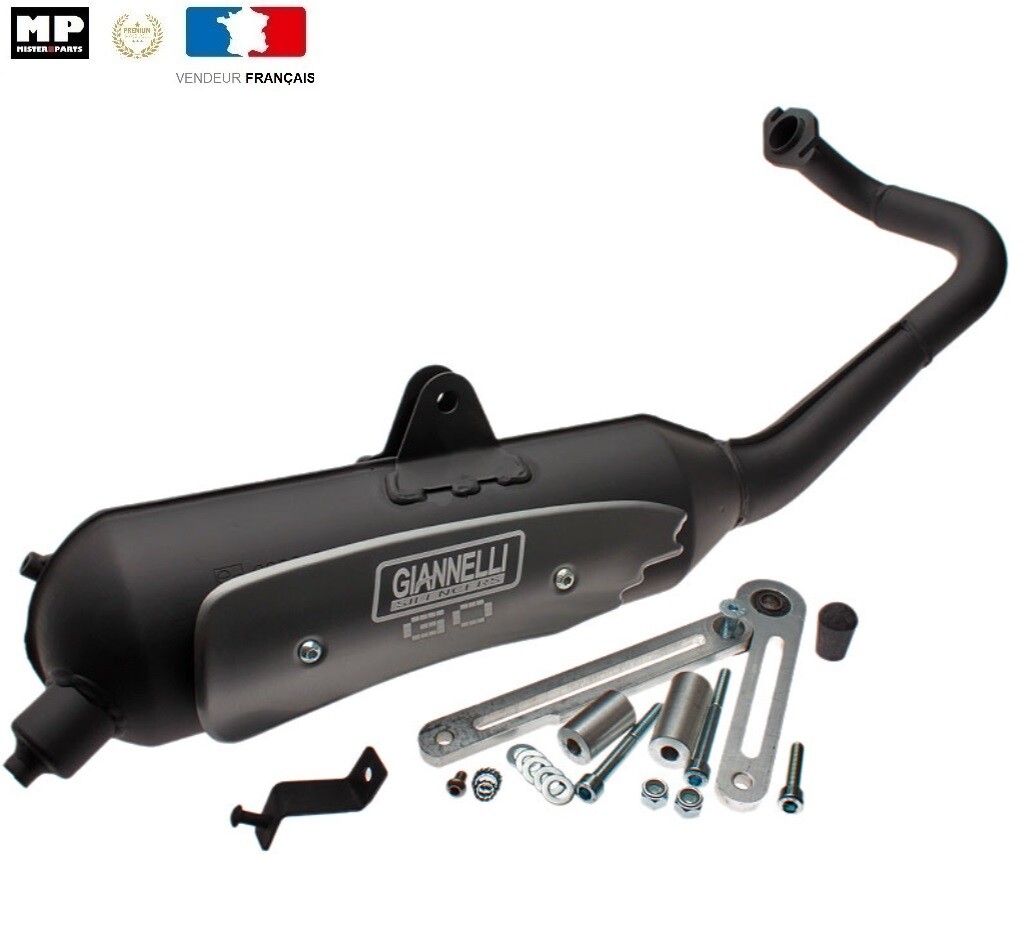 Pot Giannelli homologué Kymco Bet & Win 50 à silencieux alu antibruit