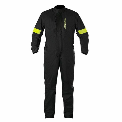 One Piece Over-suit > Alpinestars Hurricane Rain 100% Waterpooof - Black - Picture 2 of 3