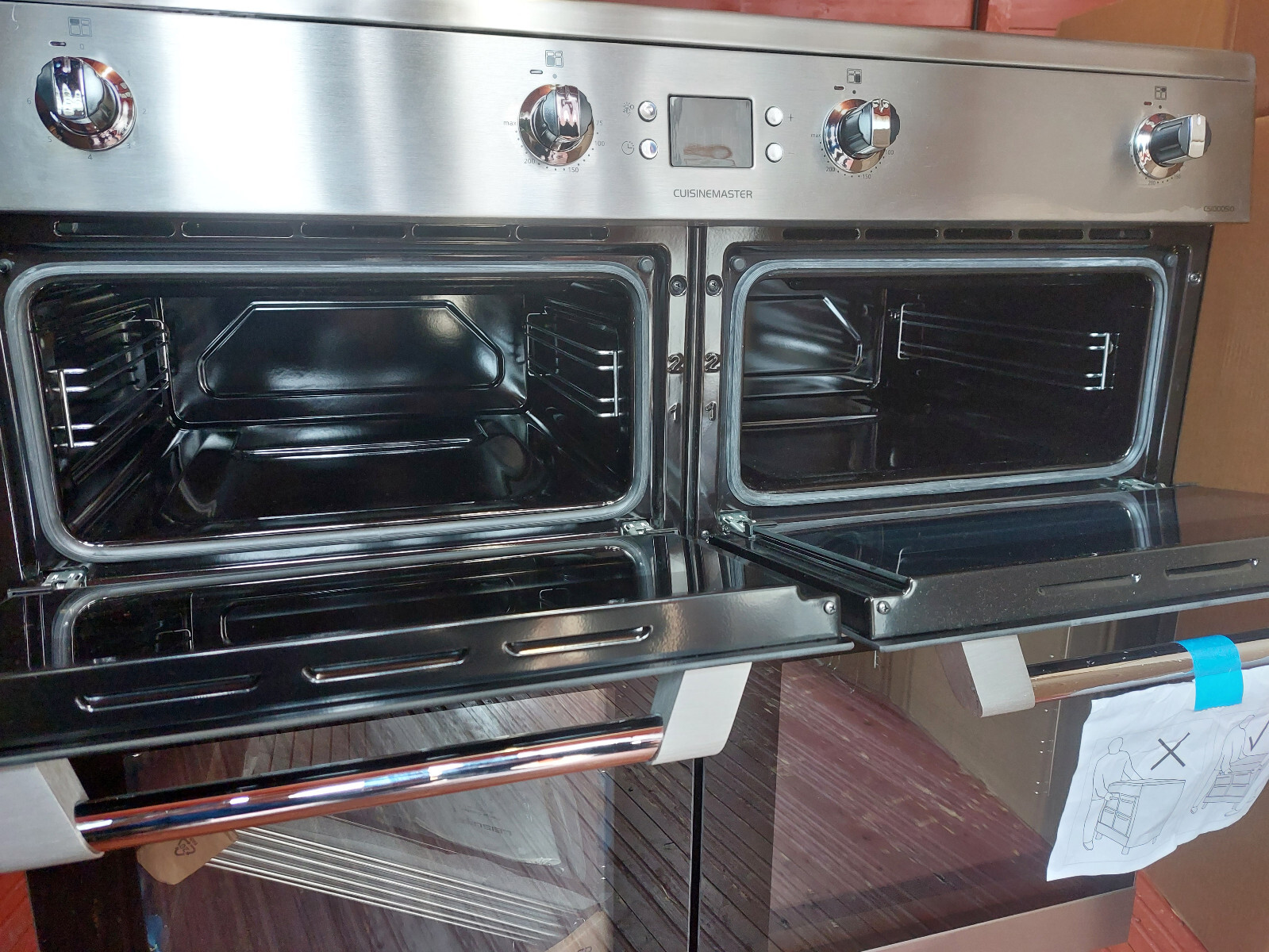 Leisure CS100D510X 100cm Induction Range Cooker Stainless Steel 5023790036733 eBay