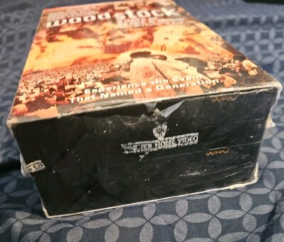 ピース：未開封DVD Woodstock 3 Days of Peace & Music Sealed Director's Cut VHS