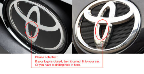 Front View Camera CCD Wide Degree Logo Embedded for Toyota Highlander 2008-2010 - Picture 4 of 7