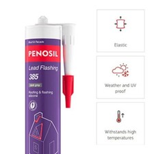 PENOSIL 385 Silicone Sealant Mastic 4 Lead Flashing Lead Grey - *Qty Options*