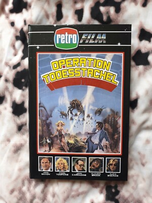 Operation Todesstachel - Große limitierte uncut DVD Hartbox von Retrofilm SELTEN