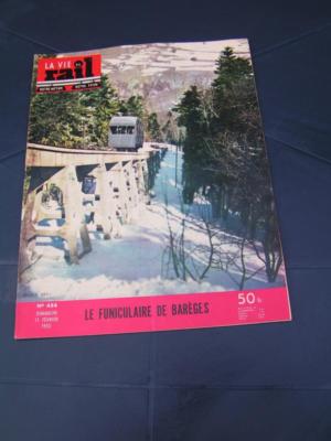 vie du rail 1955 484 funicular BAREGES MIRAMAS SIMPLON ORIENT EXPRESS RIJEKA C
