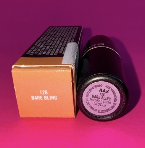 MAC Amplified Lipstick - 126 Bare Bling - Picture 3 of 6
