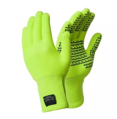 Dexshell Touchfit Hi-Vis wasserdichte & atmungsaktive Handschuhe - kleine Größe 8 - Medium