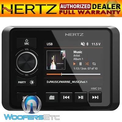 HERTZ HMC-D1 MARINE BOAT REMOTE CONTROL FOR HERTZ HMR-50 MEDIA RECEIVER NEW