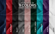 Fleece Blanket 300GSM Luxury Bed Blanket Anti-Static Fuzzy Soft Utopia Bedding