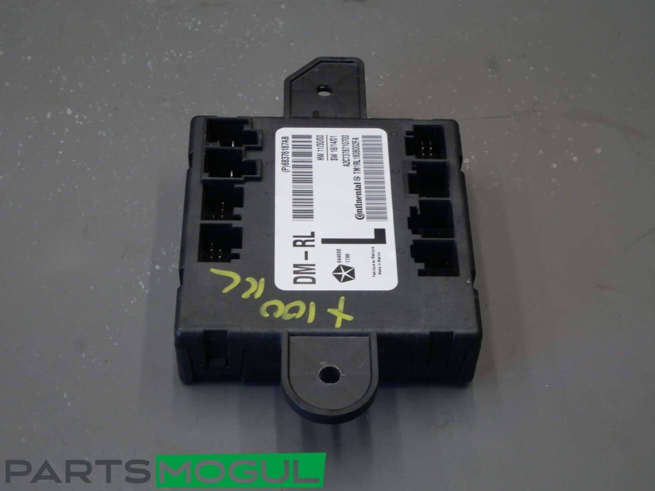 2017-20 MASERATI LEVANTE REAR LEFT DOOR CONTROL MODULE CAN CODE ECM M161 GHIBLI