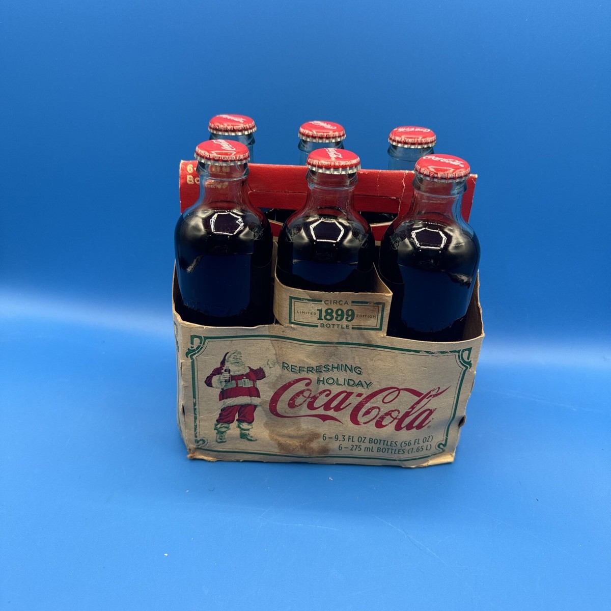 Coca-Cola Coke Limited Edition Christmas 1899 9.3 Oz Unopened