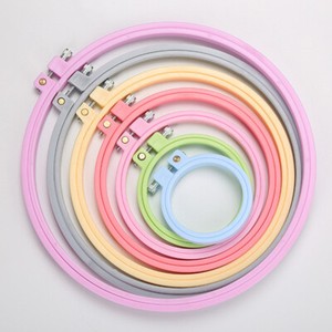 Embroidery-Hoop-Cross-Stitch-Ring-Circle-Round-Loop-Hand-DIY-Needle-Craft