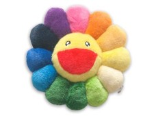 Rainbow Flower Cushion by Kaikai Kiki Co., Ltd. Takashi Murakami