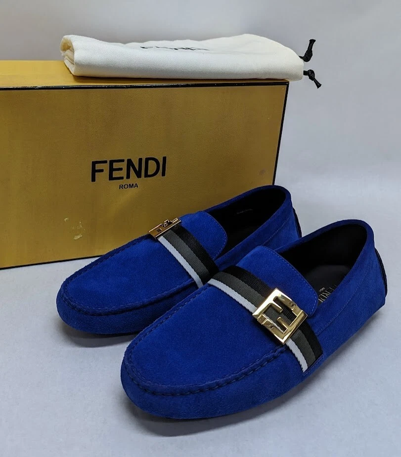 Fendi Loafer Suede Casual Shoes for Men for sale | eBay display picture 1