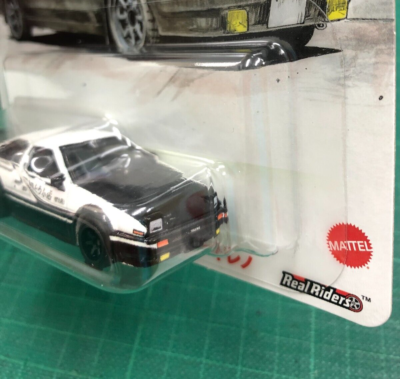 Hot Wheels Initial D Toyota AE86 Sprinter Treno Not for Sale