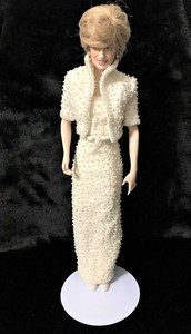 princess diana ceramic doll