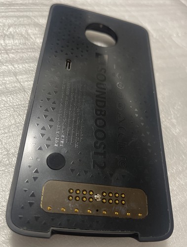 Black JBL SoundBoost 2 Moto Mod Speaker Motorola - Picture 5 of 6