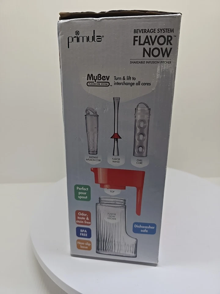 Primula Instant Flavor Beverage System Pitcher Dish Washer Safe, NIB, D82 - Image 3 of 4
