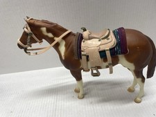 Breyer Paint horse w/ Saddle and Saddle Blank...